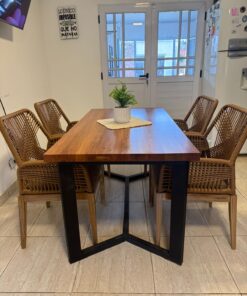 Combo 4 Sillas PAMPA con apoyabrazos