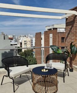 Combo 2 Poltrona Formentera + Mesa FRAPP